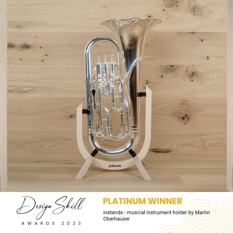 Platinum Winner 2023 beim „DESIGN SKILLS Award“